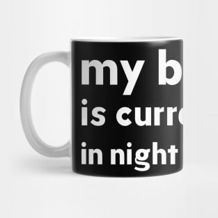 brain,  tiredness Mug